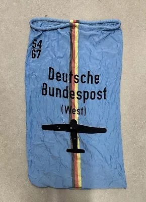 Vintage West Germany Air Mail Postal Bag • $85