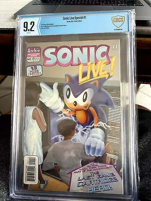 SONIC LIVE SPECIAL #1 CGC 9.2 THE HEDGEHOG - 1997 Archie Comics Adventure Series • $39.99