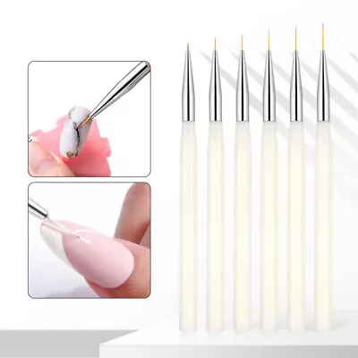 Professional Liner Painting Pen Nail Art Brush Nail Art UV Gel Nail Brush Tools • $4.19