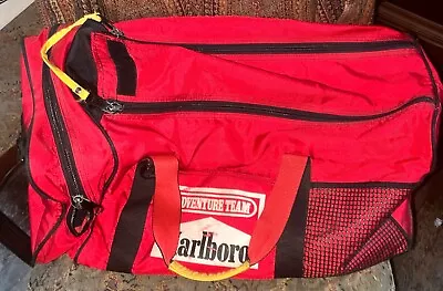 Vintage 90s Marlboro Unlimited Gym Duffle Bag Adventure Team VTG • $10