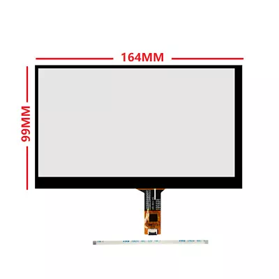 7inch 164*99mm 6 Pin Capacitive Touch Screen Digitizer For Car DVD Navigation • $12.45