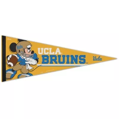 Ucla Bruins Mickey Mouse Premium Quality Pennant 12 X30  Banner Disney • $15.99
