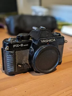 Yashica FX3 Super 35mm SLR Film Camera - Untested / Parts • £14.99