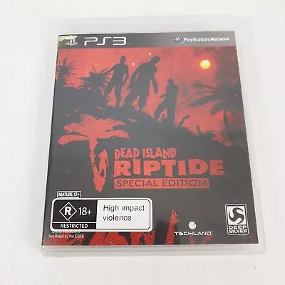 Dead Island: Riptide Special Edition PlayStation 3 PS3 Reg 1 + Manual D13 • $35