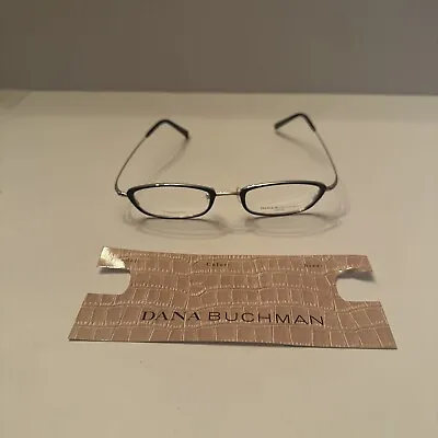 New-Dana Buchman Designer Meridian Eyeglasses Black 48-21-140 Eyeglasses Frame • $37.35