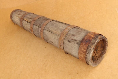 $95.90 • Buy Antique Primitive Wooden Wood Barrel Butter Churn Keg Bucket Pail About 1920's.