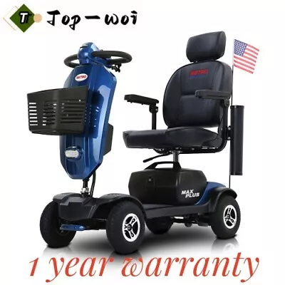 4 Wheels Outdoor Compact Mobility Scooter 300W 24V/50A For Adult Senior • $1386.99