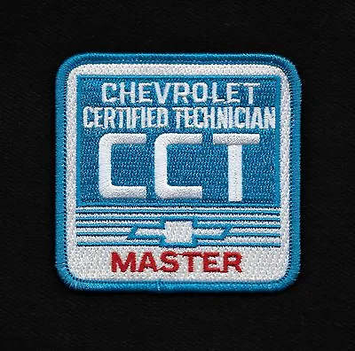 VTG STYLE CHEVROLET CERTIFIED TECHNICIAN CCT MASTER Automotive Collectors Patch • $10.78