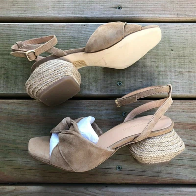 $135 • Buy PALOMA BARCELO Womens Morgane Suede Sandals Size 35
