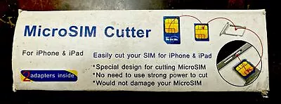 Universal Standard SIM Card To Micro SIM Card Cutter • $7.95