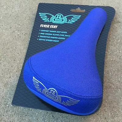 Se Racing Flyer Railed Seat Black Blue Or Red Bmx Bikes Seat Haro Gt Redline • $29.95