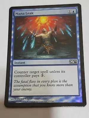 *FOIL* Mana Leak - Common - Magic 2012 (M12) - LP/NM MTG *FOIL* • $2.49