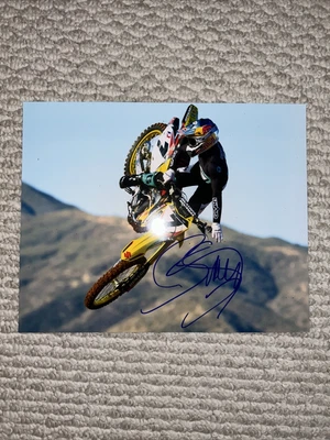 $39.99 • Buy James Bubba Stewart Signed 8x10 Photo Motocross Supercross Racing Legend Auto