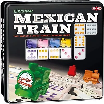 Mexican Train In Tin - 91 Double 12 Dominoes - Brand New & Sealed • £53.09