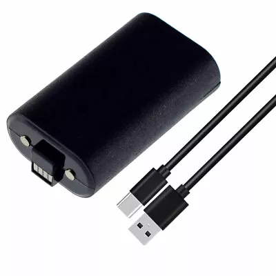 For Xbox One Xbox Series X S Controller Rechargeable Battery Pack +USB-C Cable • $12.09