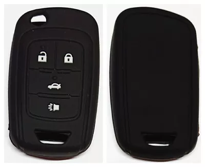 $8.99 • Buy Black Silicone 4 Buttons Flip Key Cover Suits Chevrolet Holden Commodore