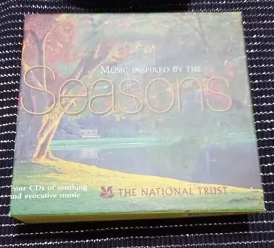 Music Inspired By The Seasons 4cd National Trust - Freepost • £5.99