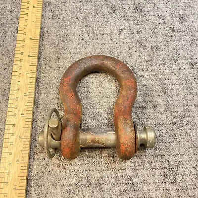 Vintage Crosby SWL 4-3/4 Ton Shackle Clevis 3/4  USA • $10