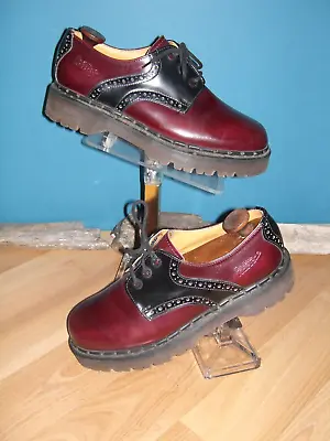 Vintage Doc DR Martens Saddle Shoes  UK 8 • $95