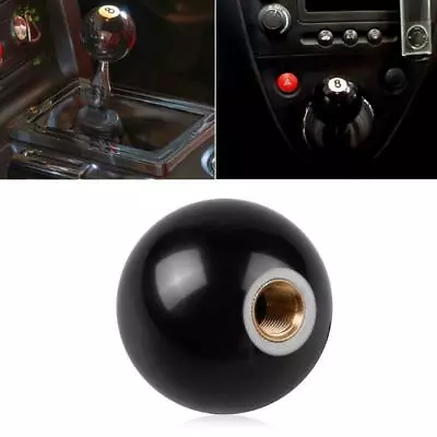 8 Eight Pool Billiard Ball Custom Gear Shifter Shift Knob Car Lever Black New • $18.62