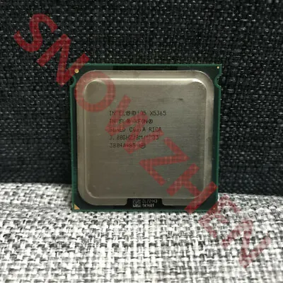 Intel Xeon X5365 CPU Quad-Core 3.0 GHz 8M 1333MHz SLAED Server Processor • $99.99