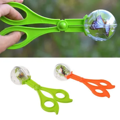 £4.20 • Buy Bug Insect Plastic Catcher Scissors Tongs Tweezers For Kids Children Toy Han#;-