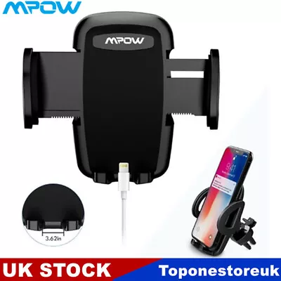 MPOW Universal 360 Degree Air Vent Car Phone Mount Holder For IPhone 15 14 13 12 • £9.99