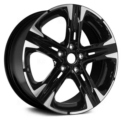 Wheel For 2021 Kia K5 18x7.5 Alloy 5 Spoke 5-114.3mm Painted Black Offset 50.5mm • $417