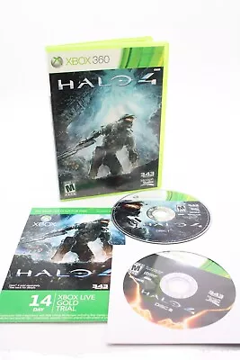 Xbox 360 Halo 4 Complete CIB Tested Resurfaced Clean Mint Pristine Condition • $14.75