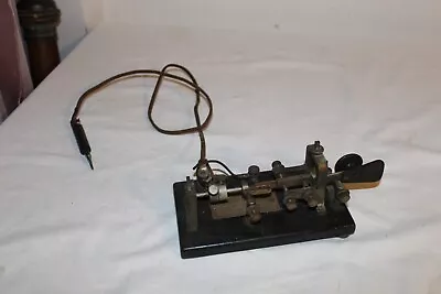  Vibroplex Co Morse Code Telegraph Key No. 91002.  • $155