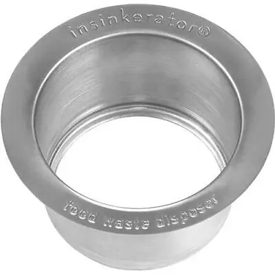 InSinkErator Kitchen Waste Disposer 90mm Extended Sink Flange Chrome 10082 • £37.99