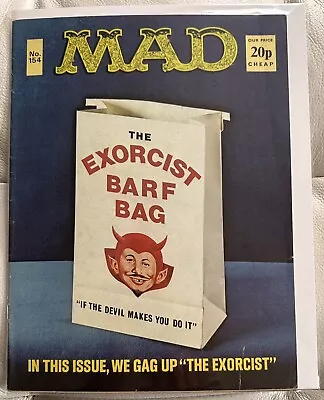 Mad Magazine UK The Exorcist No154 • £1.50