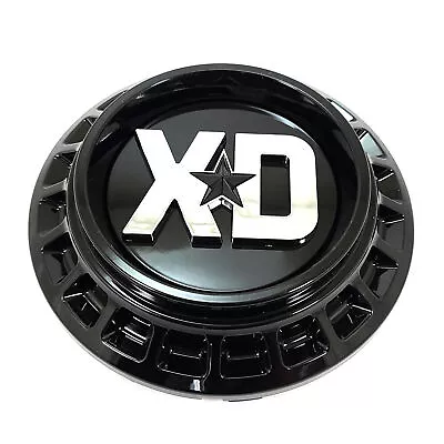 XD Gloss Black Center Cap 7-1/4 OD Snap Closed For 5/6Lug XD854 Reactor M-854-GB • $28.12