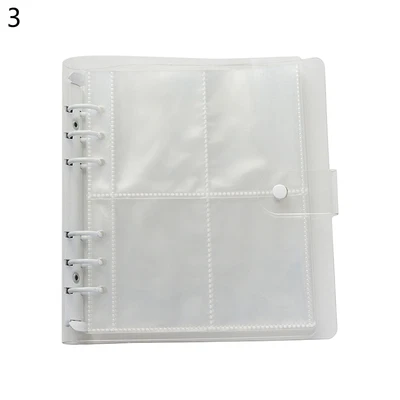£12.40 • Buy Photo Album Acid Free Loose-leaf Clear Refillable Photo Album Portable 3Inch