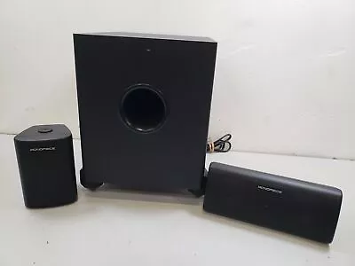 Monoprice Active Power Subwoofer & 2 Speakers MSYS-P5.1 - Tested • $85