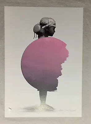 £195 • Buy Schoony ‘Sheild’ LE Print Pink ED Of 10 + Snik/Banksy/Stik Or Eelus Sticker