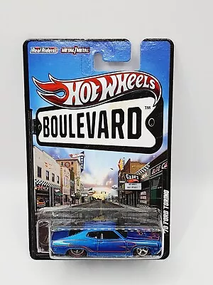 Hot Wheels Boulevard '70 Ford Torino New On Card Very Nice!!! Na59 • $5