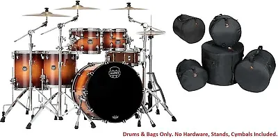 Mapex Saturn Evolution Workhorse Birch Exotic Sunburst 5pc Drums 22_10_12_14_16 • $3299