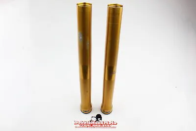 08-16 Yamaha Yzf R6 Oem Front Forks Suspension Outer Tubes Pair Straight E7 • $199.99