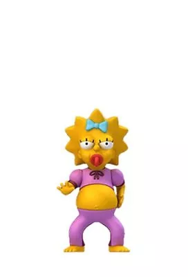 £9.99 • Buy Simpsons 25th Anniversary Maggie Pink Jumpsuit Action Figure Series 2 New Sealed