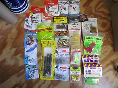 Lot Of 20+ Jigs And Rigs  Hooks And Terminals • $16.95