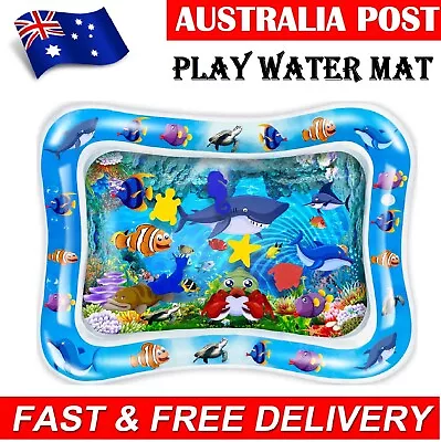 $15.98 • Buy Baby Water Play Inflatable Mat Kids Children Infants Tummy Fun Time Sea World 