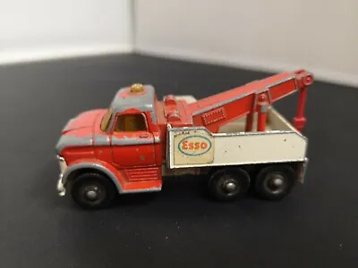 G91-MATCHBOX LESNEY No71C FORD HEAVY WRECK TRUCK.AMBER WINDOWS • $99.46