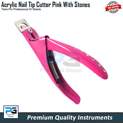 Quality PG® 3 Way Acrylic UV Gel False Nail Salon Manicure Art Cutter Clippers • £3.89