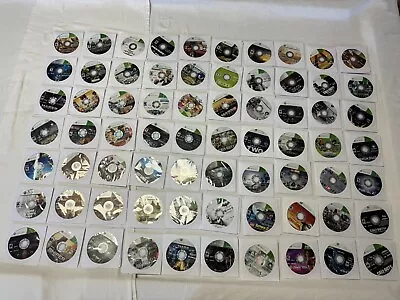 Huge Lot Of 70 Xbox 360 Resurfaced Disc Only Games No Duplicates • $280