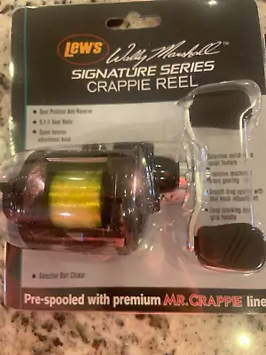 Lew's Wally Marshall Signature Series Wmr5 Crappie Reel • $35.99