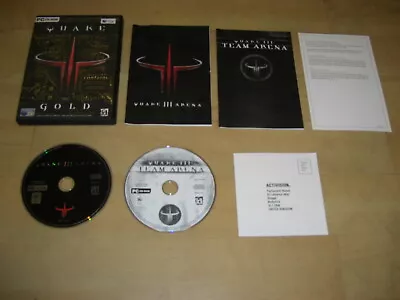 £18.99 • Buy QUAKE III GOLD Pc Cd Rom Inc Quake III Arena & Team Arena - FAST POST