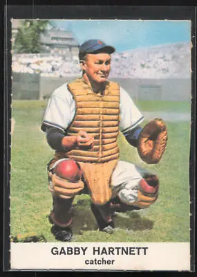 1961 Golden Press Hall Of Fame Baseball Stars Gabby Hartnett #11 Chicago Cubs • $4.99