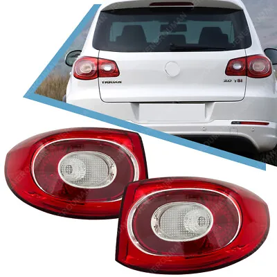 Pair Of Outer Tail Lights Rear Lamps Shell 2009-2011 Volkswagen Tiguan Taillight • $159.99