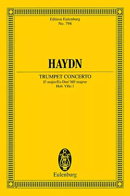 Trumpet Concerto (Hob. 7e: 1) In E-Flat Major Study Score • $12.99